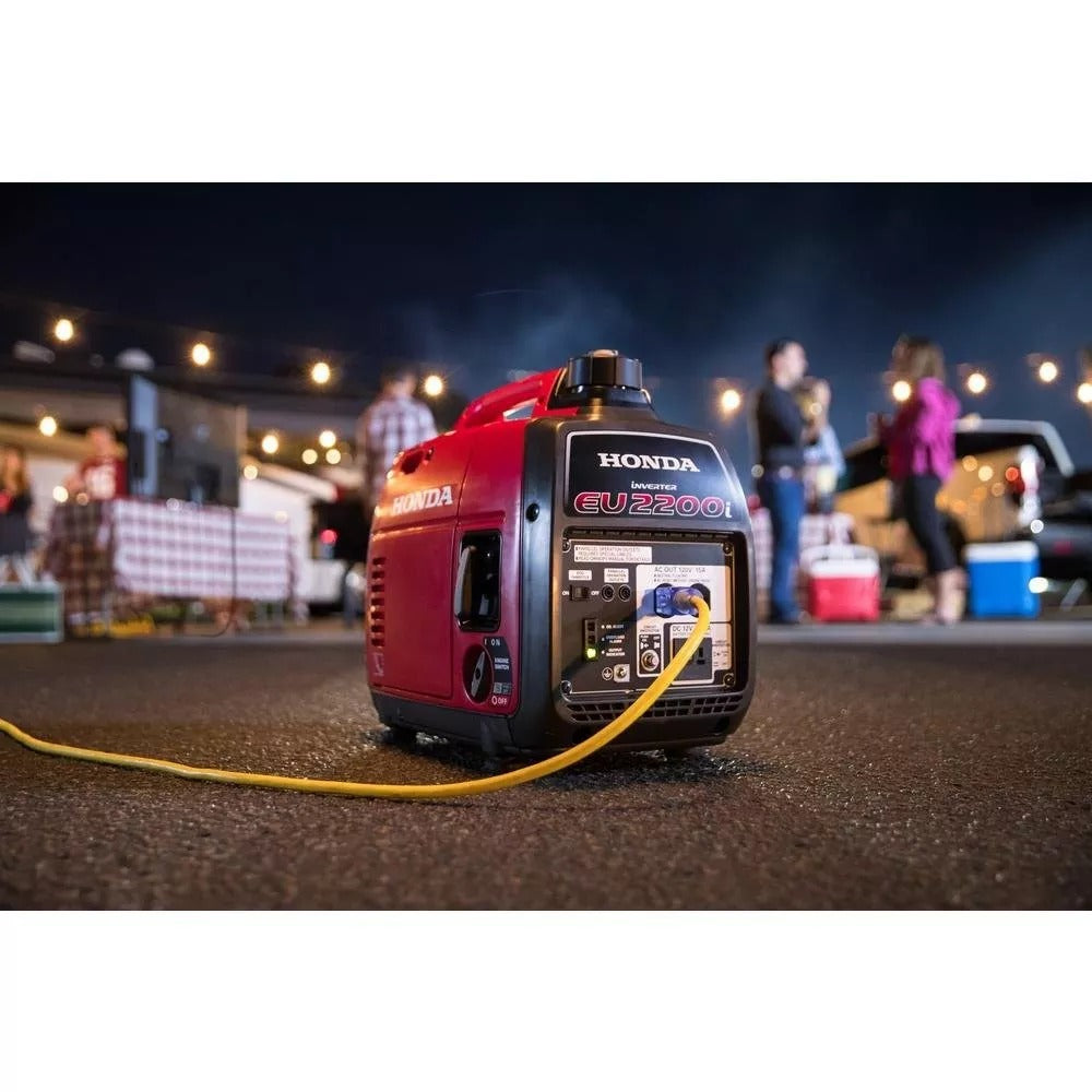2025 EU2200i 2200-Watt Portable Inverter Generator – Ultra-Quiet, Fuel-Efficient, Lightweight Power for Home, Camping & Tailgating