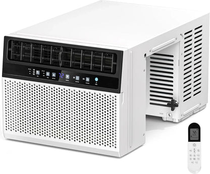 Antarctic Star 12,000 BTU U-Shaped Window Air Conditioner Unit Cools up to 550 Sq.Ft. with 6 Modes 24H Timer, Ultra Quiet Window AC Units