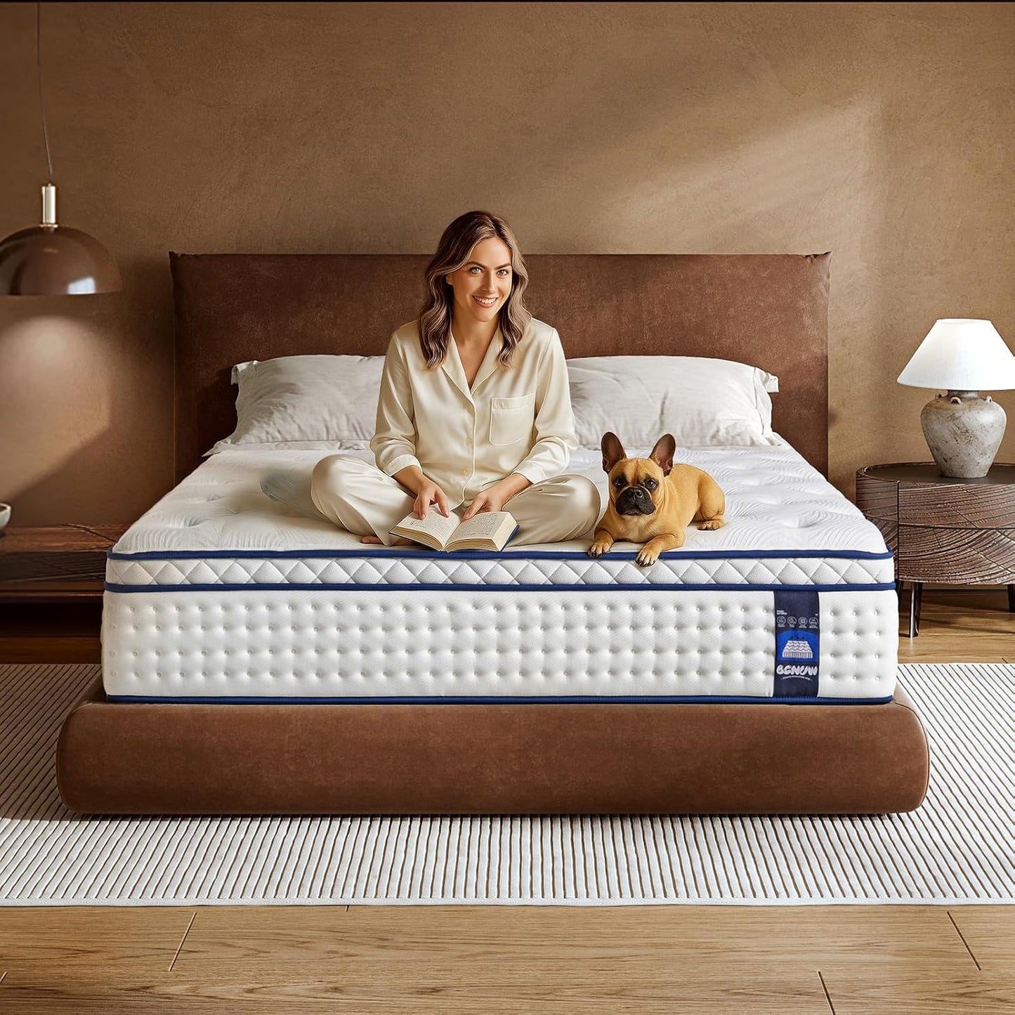 King Size 14-Inch Hybrid Mattress – Medium Firm Support