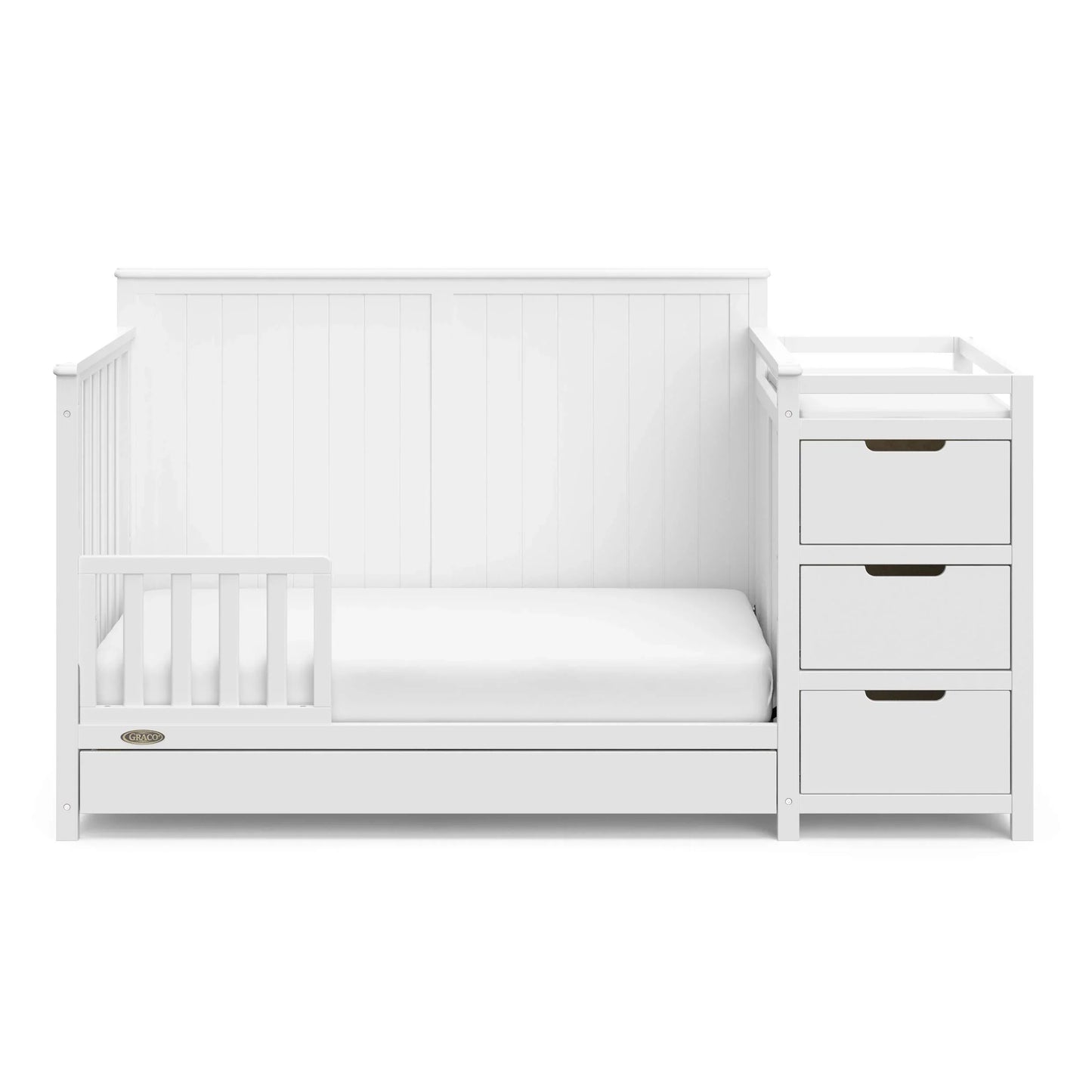 Graco Hadley 5-in-1 Convertible Crib and Changer with Drawer