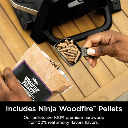 NINJA Woodfire Series 7-In-1 Portable Grill & Smoker