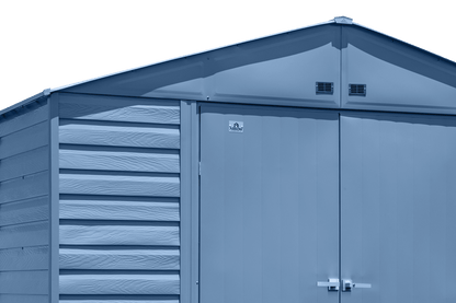 2025 Select Steel Storage Shed, 10x14, Blue Grey