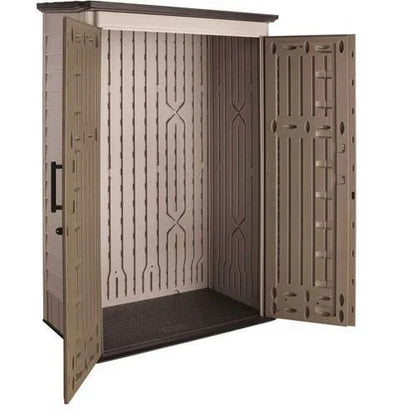 Rubbermaid Outdoor Storage Shed, 52 Cu.Ft., Weather-Resistant, Lockable Doors