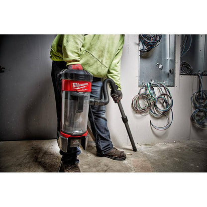 0885-20-48-11-1850 M18 FUEL 1 Gal. 18-Volt Lithium-Ion Brushless Cordless 3-in-1 Backpack Vacuum W/ 5.0Ah Battery