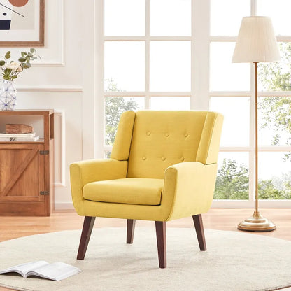 HUIMO Set of 2 Modern Tufted Accent Chair