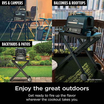 NINJA Woodfire Series 7-In-1 Portable Grill & Smoker