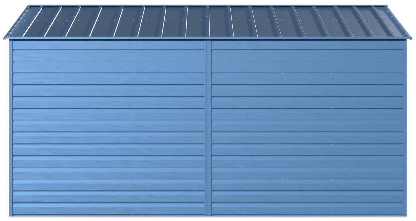 2025 Select Steel Storage Shed, 10x14, Blue Grey