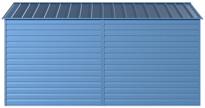 2025 Select Steel Storage Shed, 10x14, Blue Grey