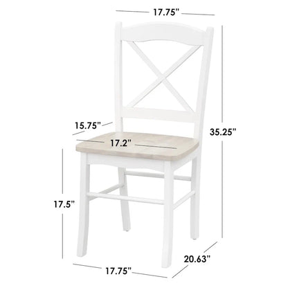 Simple Living Country Cottage Drop Leaf 3-piece Dining Set