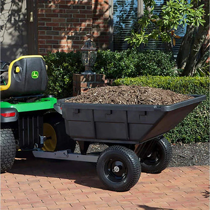12.5 Cu. ft. 1000 lb. Capacity Poly Swivel Dump Cart