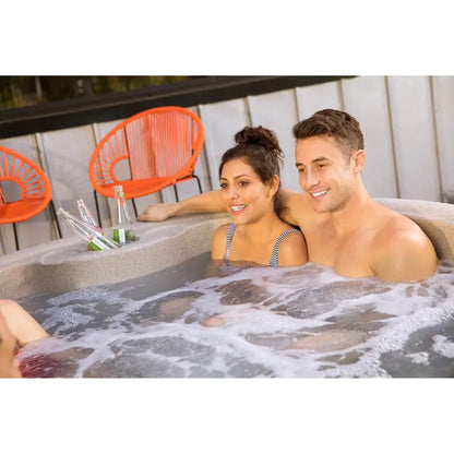2025 Lifesmart Spas 4 - Person 13 - Jet Oval Plug And Play Hot Tub