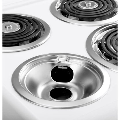 2025 20 in. 4 Burner Element Free-Standing Electric Range in White