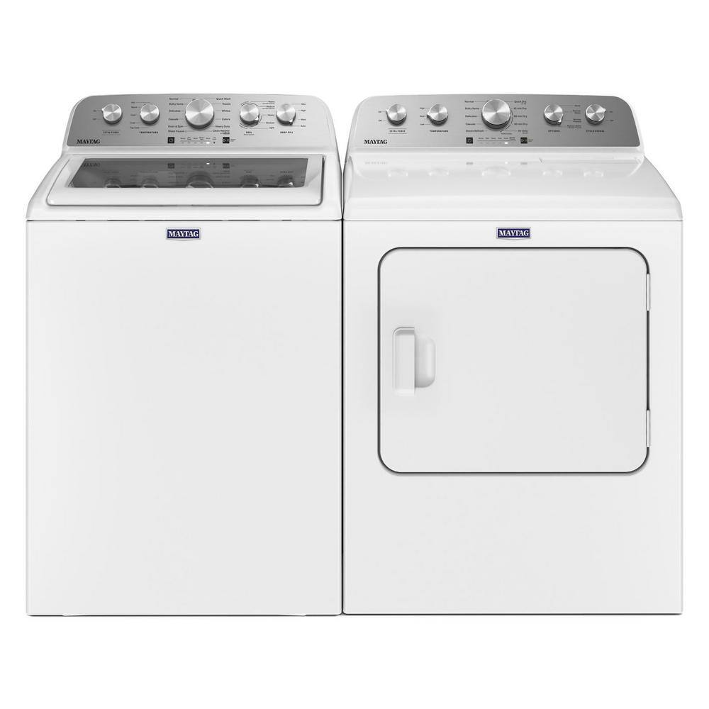2025 4.8 cu. ft. Top Load Washer with Extra Power Boost, White – MVW5430MW