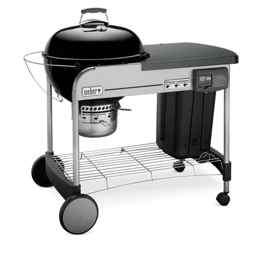 Weber Performer Deluxe 22′ Black Charcoal Grill