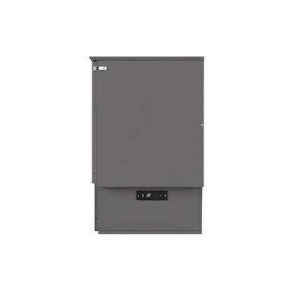 Monroe Full Murphy Bed Chest with 6 Memory Foam Mattress