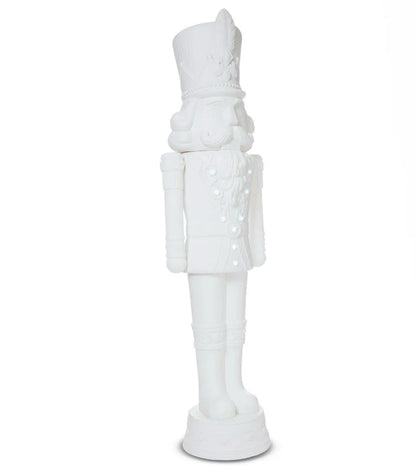 2025 Holiday Time 75” 6 Foot Nutcracker Christmas Statue Decoration, Lights/Music