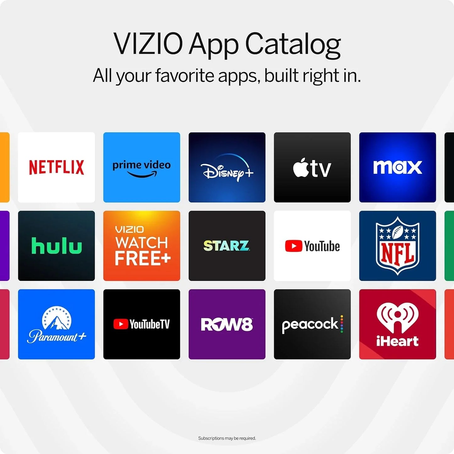 VIZIO 50′′ 4K Resolution HDR Smart TV, Dolby Vision HDR/HDR10+, WiFi 6 – (Renewed)