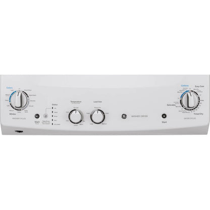 2025 3.8 Cu. Ft. Top Load Washer and 5.9 Cu. Ft. Electric Dryer Laundry Center – White