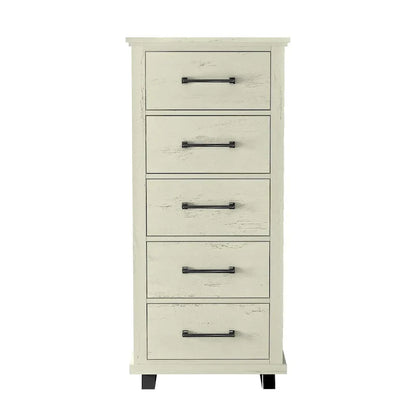 Farmhouse 4-Piece Bedroom Set - 2 Nightstand, 1 Chest and 1 Dresser