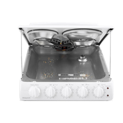 2025 20 in. 4 Burner Element Free-Standing Electric Range in White
