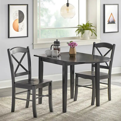Simple Living Country Cottage Drop Leaf 3-piece Dining Set