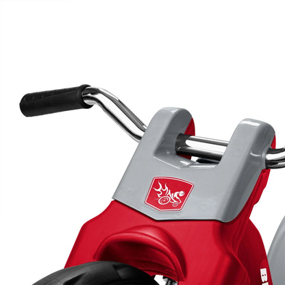 Radio Flyer Big Sport Chopper Tricycle With 16-Inch Front Wheel, Unisex, Red, For Ages 3-7
