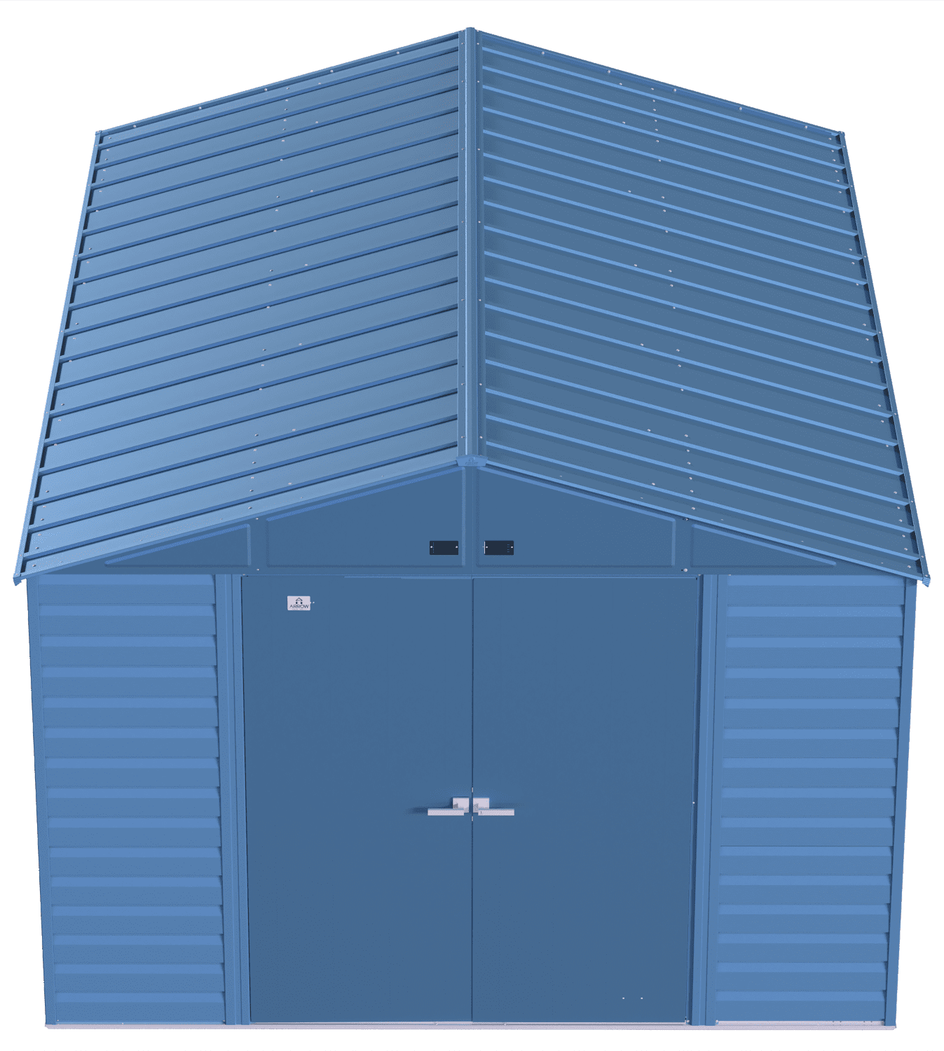 2025 Select Steel Storage Shed, 10x14, Blue Grey