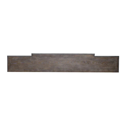 Magnolia Manor Antique White & Weathered Bark 72 Inch Hall Console Table
