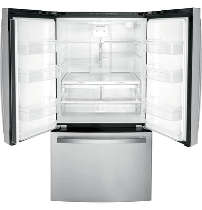 GE 27.0 Cu. ft. Fingerprint Resistant Stainless Steel French Door Refrigerator