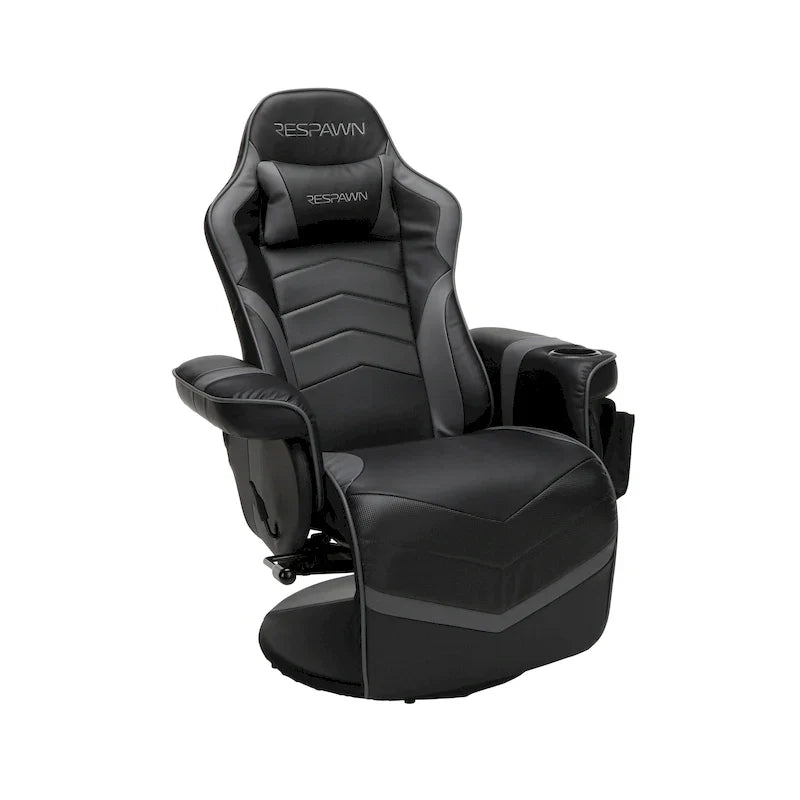 Gaming Recliner - Reclining Gaming Chair with Footrest