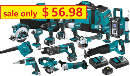 2025 The Latest 15 Tool Combination Kit With Charger