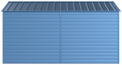 2025 Select Steel Storage Shed, 10x14, Blue Grey
