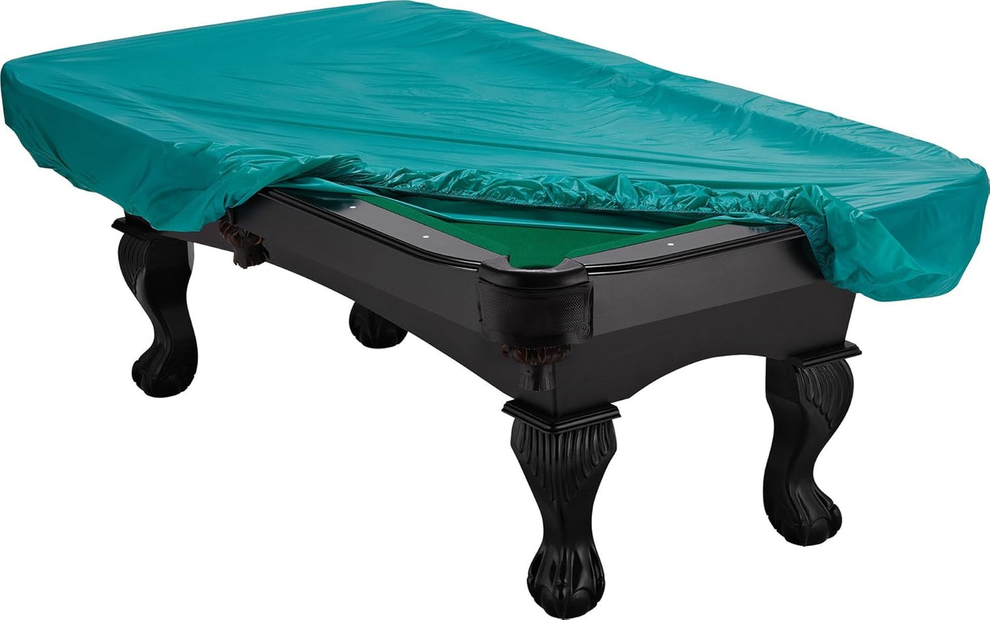 2025 Hathaway Fairmont 6 Ft Portable Pool Table, Adults Folding Billiards Tables for Game Room with Easy Foldable Storage, Includes Full Set of Billiard Balls, Cues, Chalk & Brush