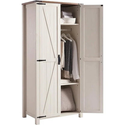 Farmhouse Storage Cabinet, Armoire, Rustic Pantry, Versatile Storage