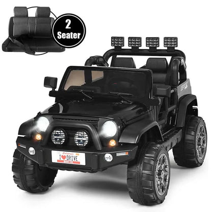 2-Seater Kids Ride on Truck, 12V Battery Electric Toddler Motorized Vehicles Riding Toy Car with Remote Control