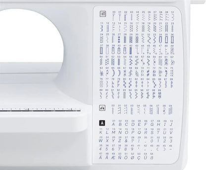 Brother Sewing and Quilting Machine, Computerized, 165 Built-in Stitches, LCD Display, Wide Table, 8 Included Presser Feet, White, 20x12x17