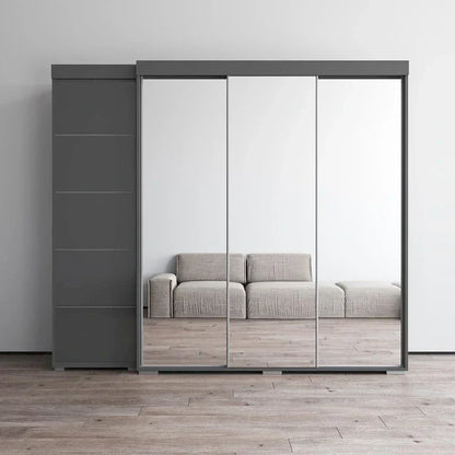 Three-Mirror Wardrobe
