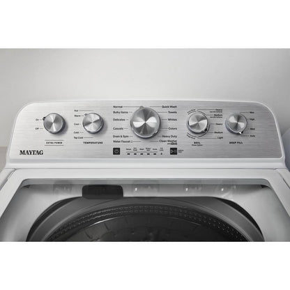 2025 4.8 cu. ft. Top Load Washer with Extra Power Boost, White – MVW5430MW