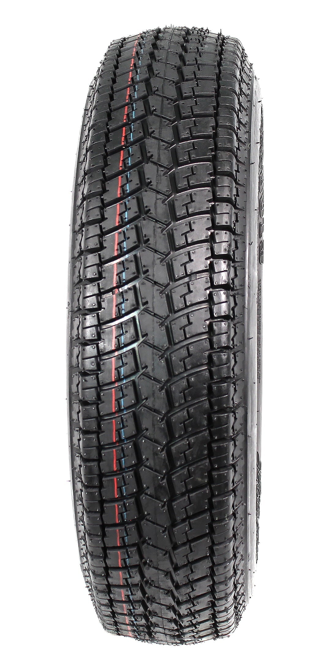 2-Pk Trailer Tires Rims ST175/80D13 175/80 13 B78-13 LRC 5 Lug White Spoke Wheel