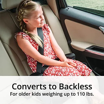 Chicco 2-in-1 Belt-Positioning Booster Car Seat, Backless and High Back Booster Seat, for Children Aged 4 Years and up and 40-100 lbs