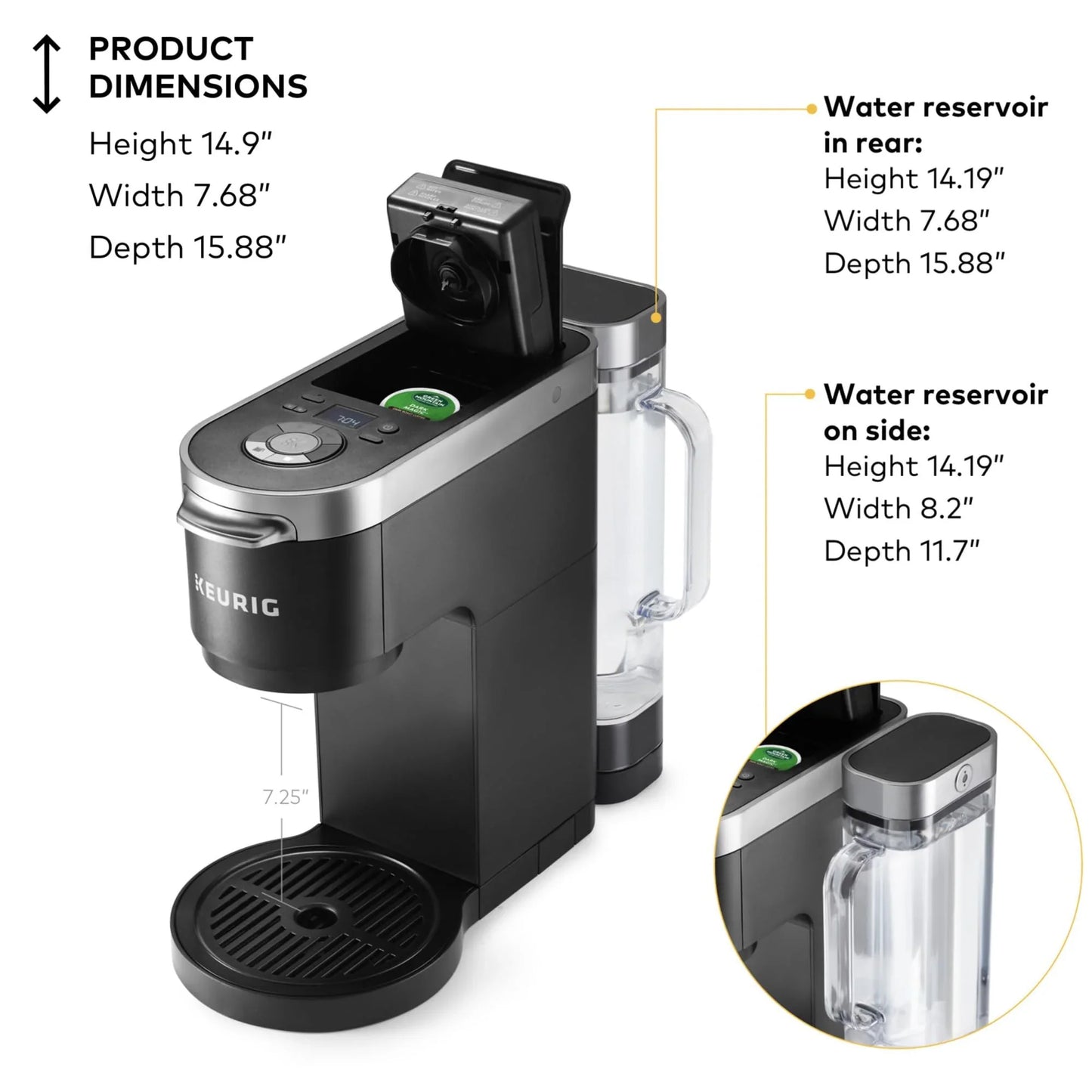 Keurig K-Duo Plus Single Serve & Carafe Coffee Maker