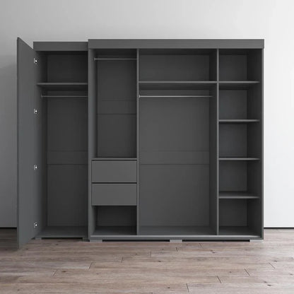 Three-Mirror Wardrobe