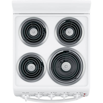 2025 20 in. 4 Burner Element Free-Standing Electric Range in White