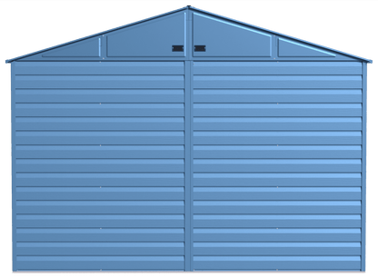 2025 Select Steel Storage Shed, 10x14, Blue Grey