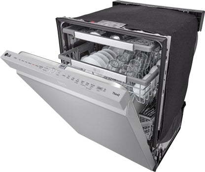 2025 24′′ Top Control Smart Built-In Stainless Steel Tub Dishwasher with 3rd Rack, QuadWash Pro and 42dba – Stainless Steel